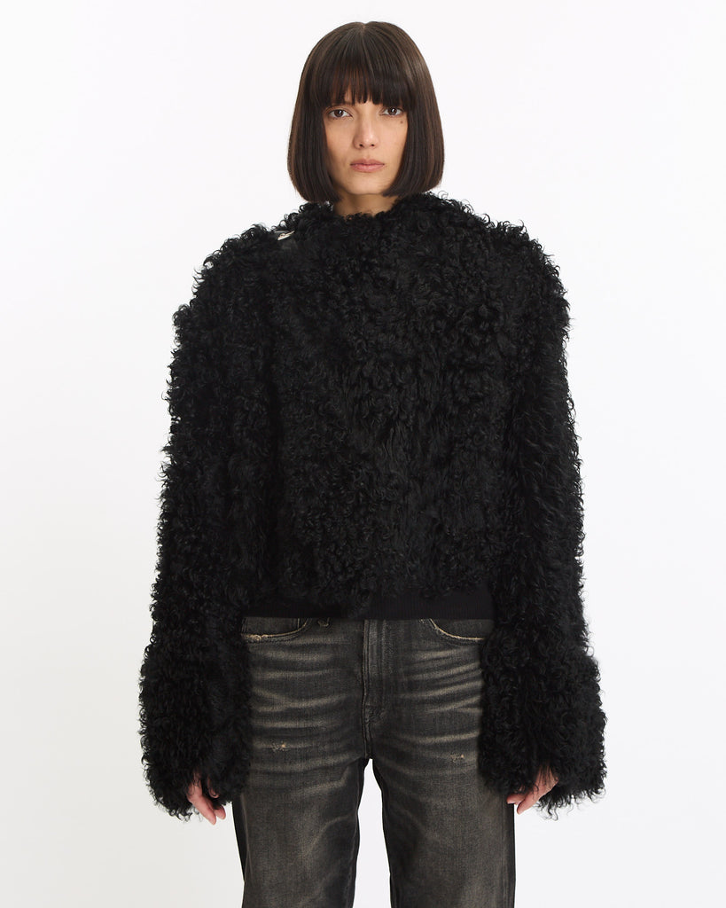 Ann Demeulemeester Amelia Fur Jacket 