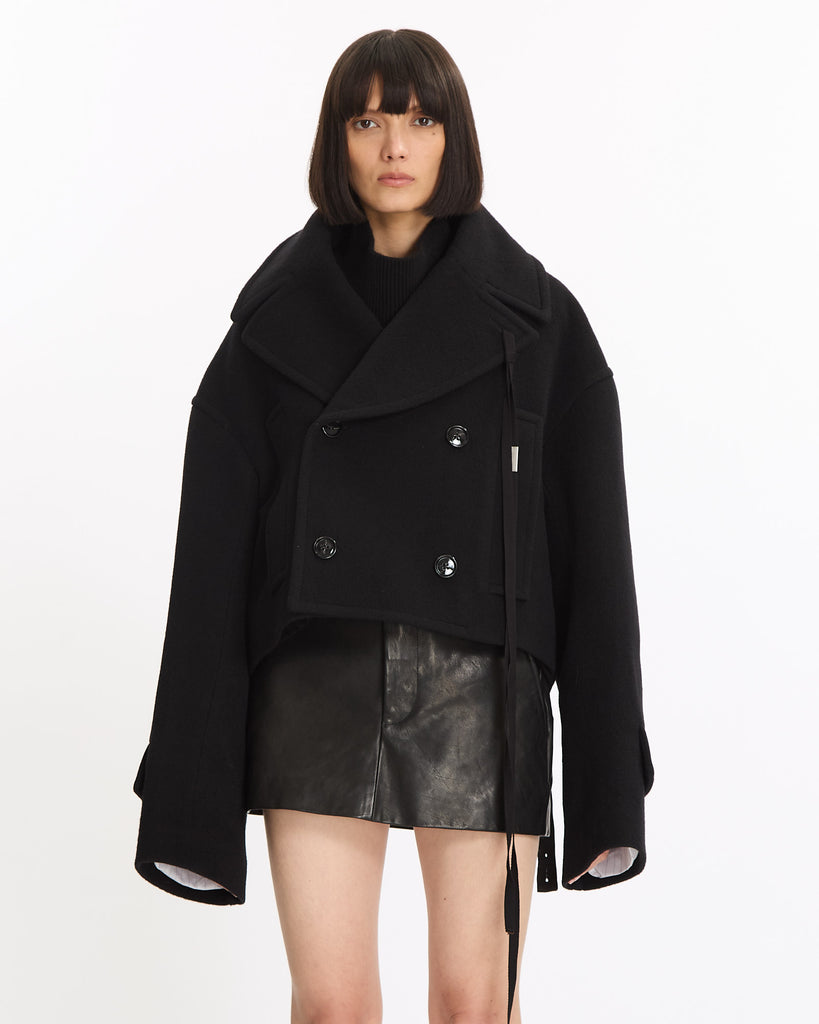 Ann Demeulemeester Davin Peacoat