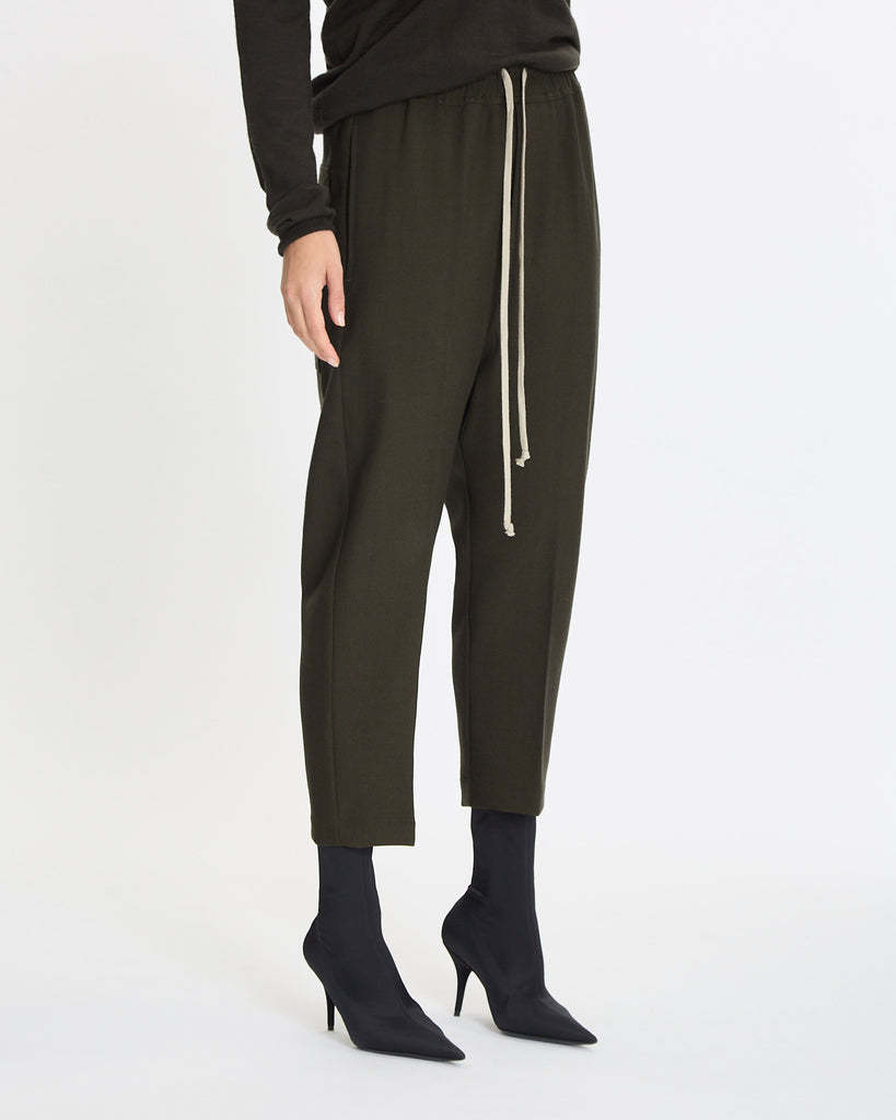 Rick Owens Crop Drawstring Pant