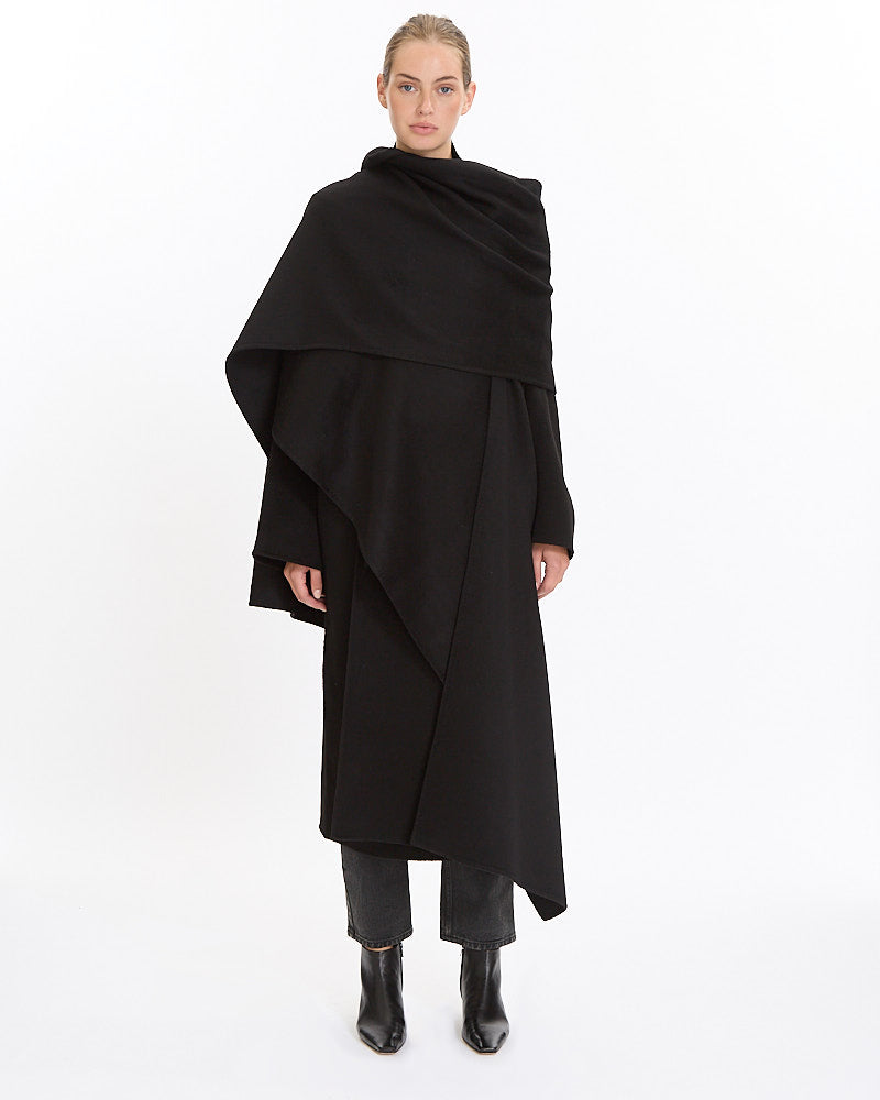 La Collection Julie Scarf in black