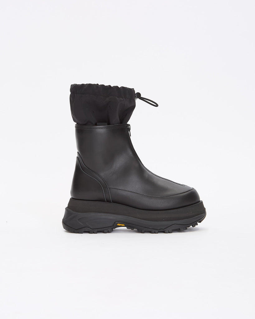 Sacai Zip-Up Boots in black