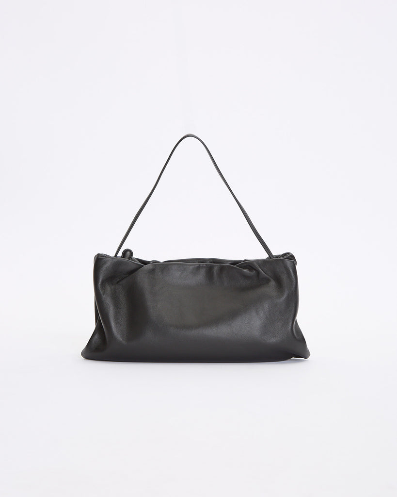 The Row XL Bourse Bag in black