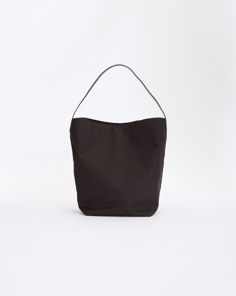 The Row Large N/S Park Tote in black