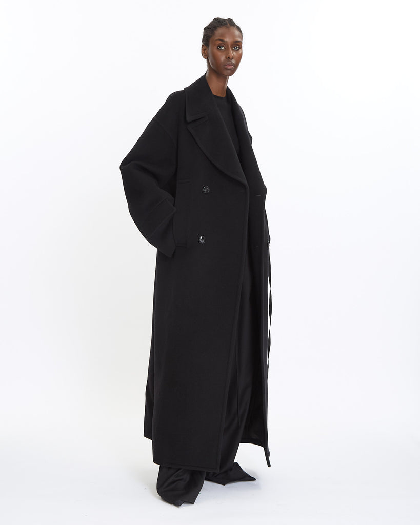 Ann Demeulemeester Ilva Double Breasted Coat