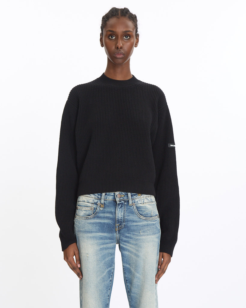 Balenciaga Cropped Sweater 