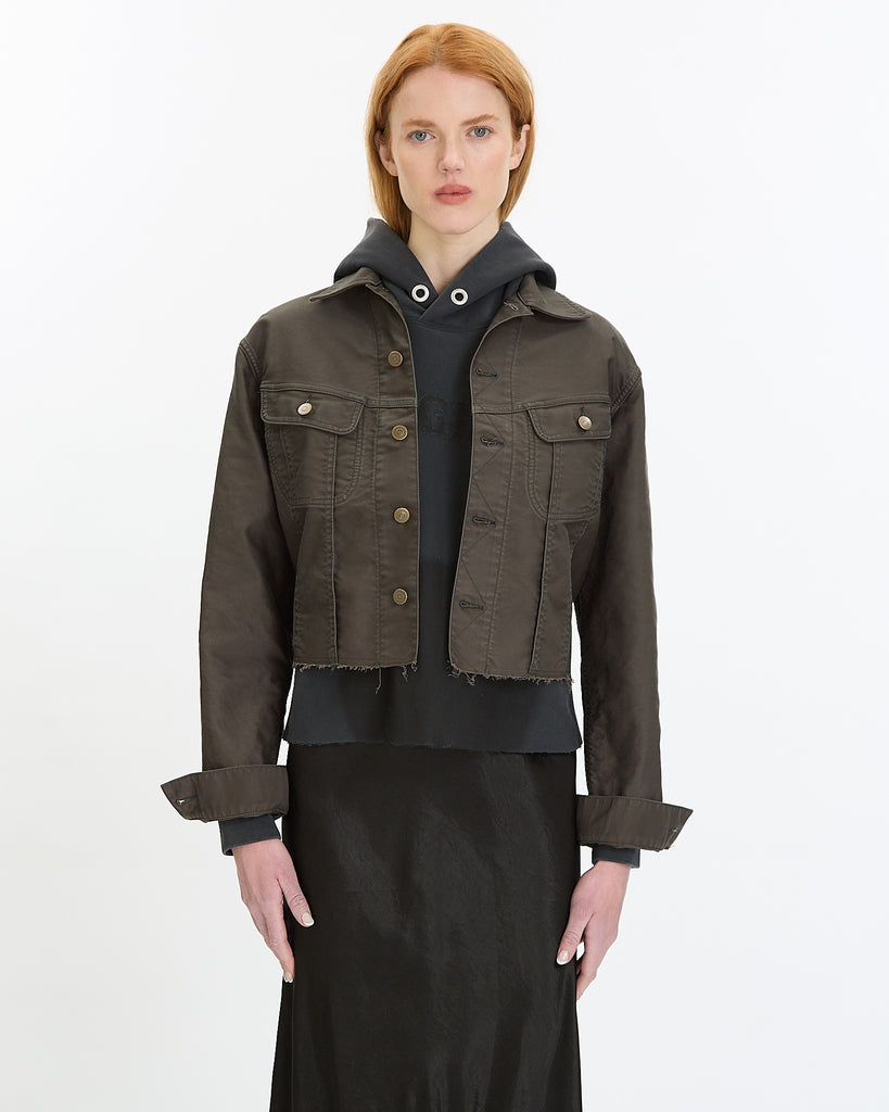 Maison Margiela Cropped Denim Jacket 