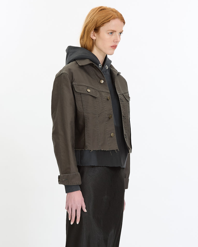 Maison Margiela Cropped Denim Jacket 