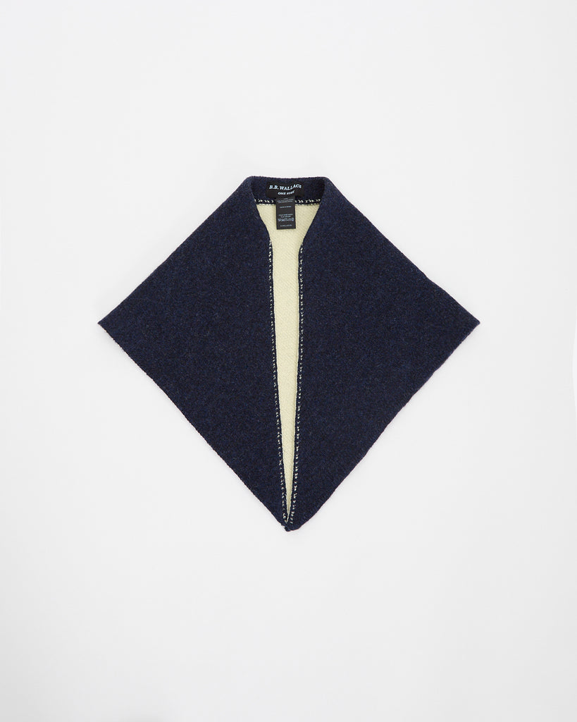 B.B Wallace Adam Scarf in navy
