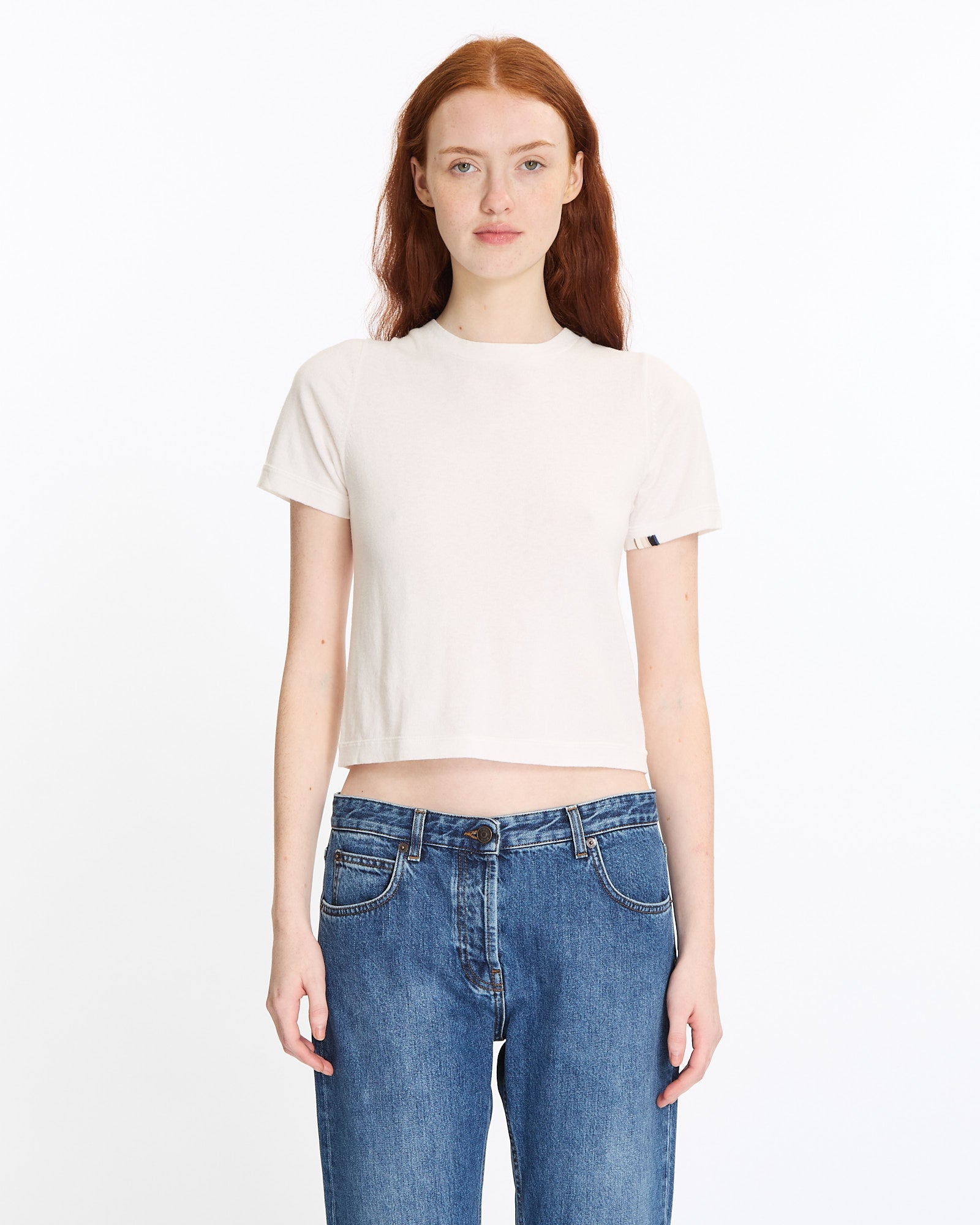 Tシャツ・カットソー extreme cashmere \"TINA NR 267\" TOP (267 174 11 TU 05 RAVEN) N°267 Tina T-Shirt – 119 Corbo