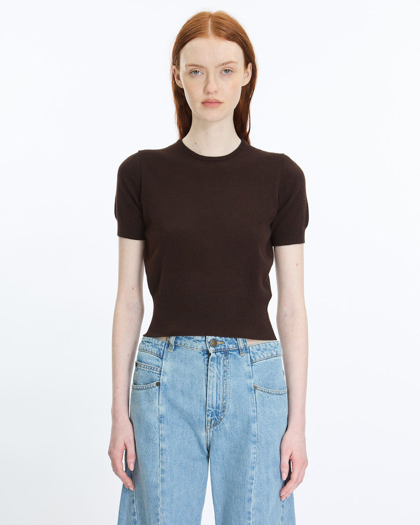 Maison Margiela Washed Lambswool Top