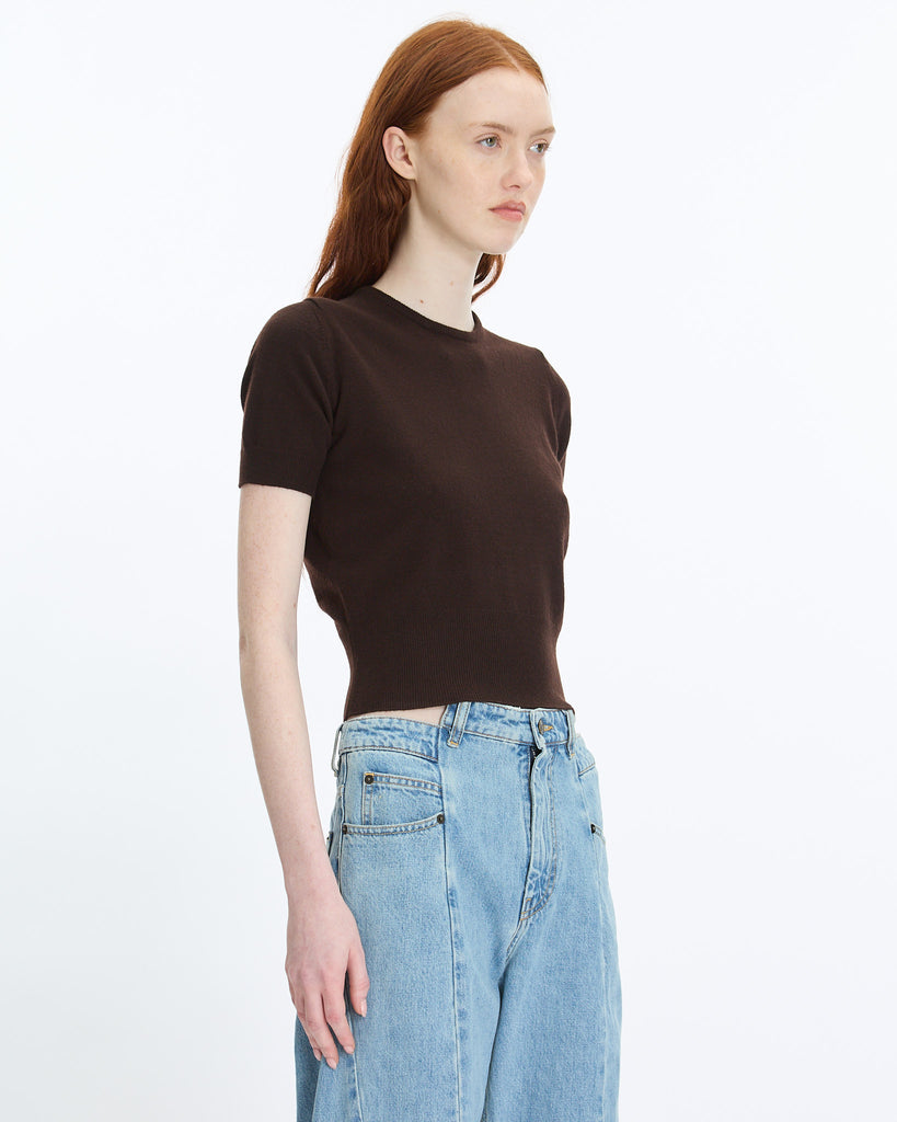 Maison Margiela Washed Lambswool Top