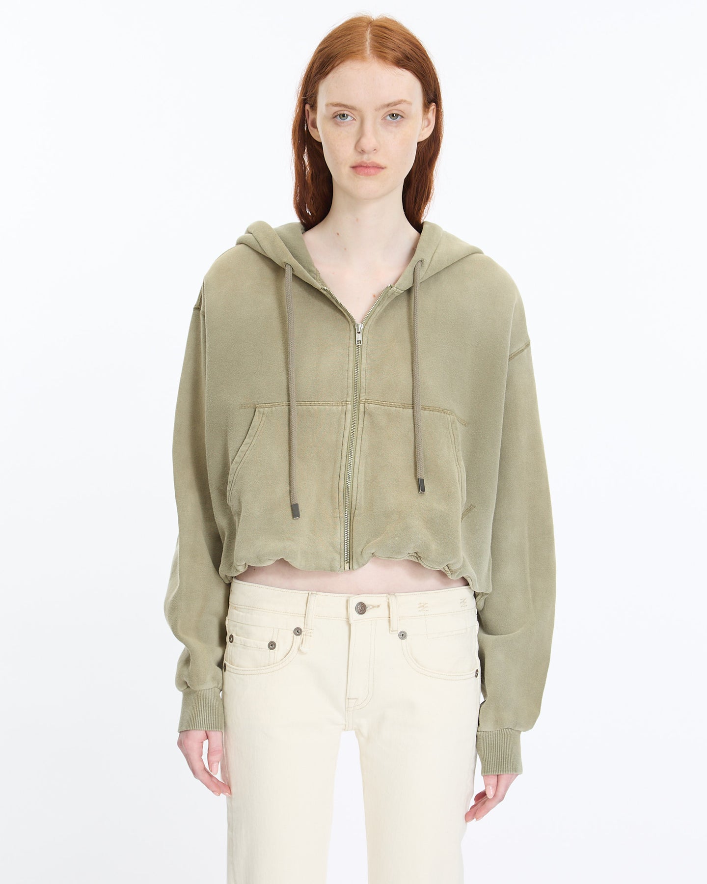 Balloon Zip-Up Hoodie