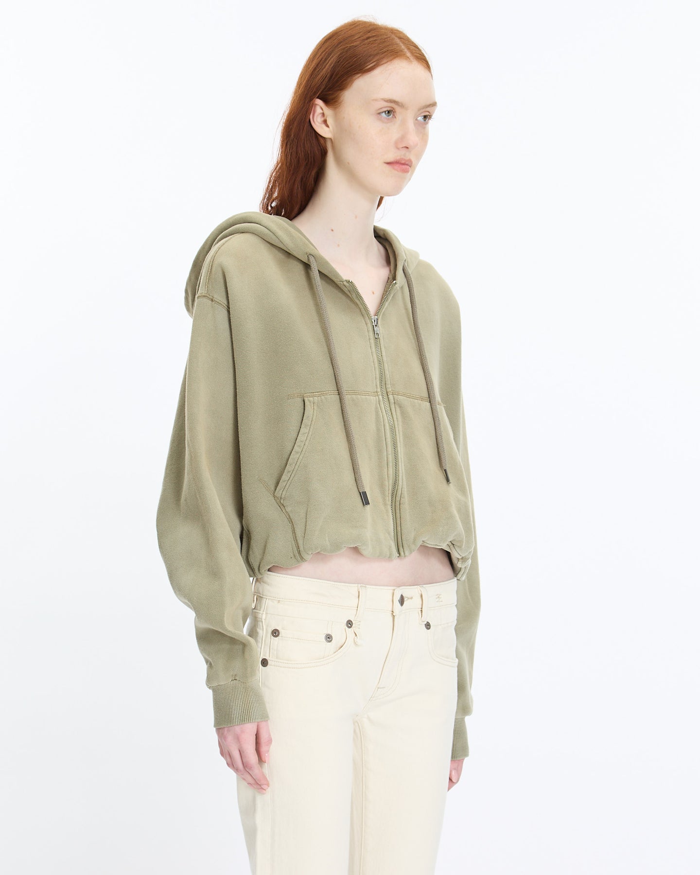 Balloon Zip-Up Hoodie