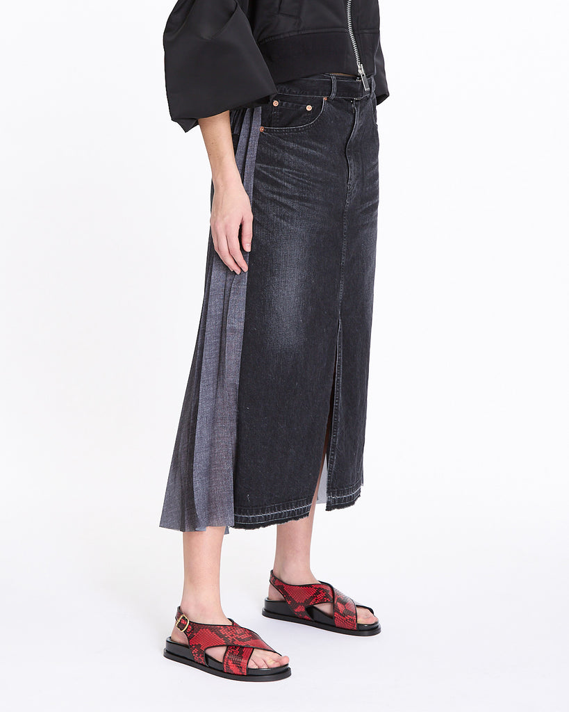 Sacai Denim Skirt