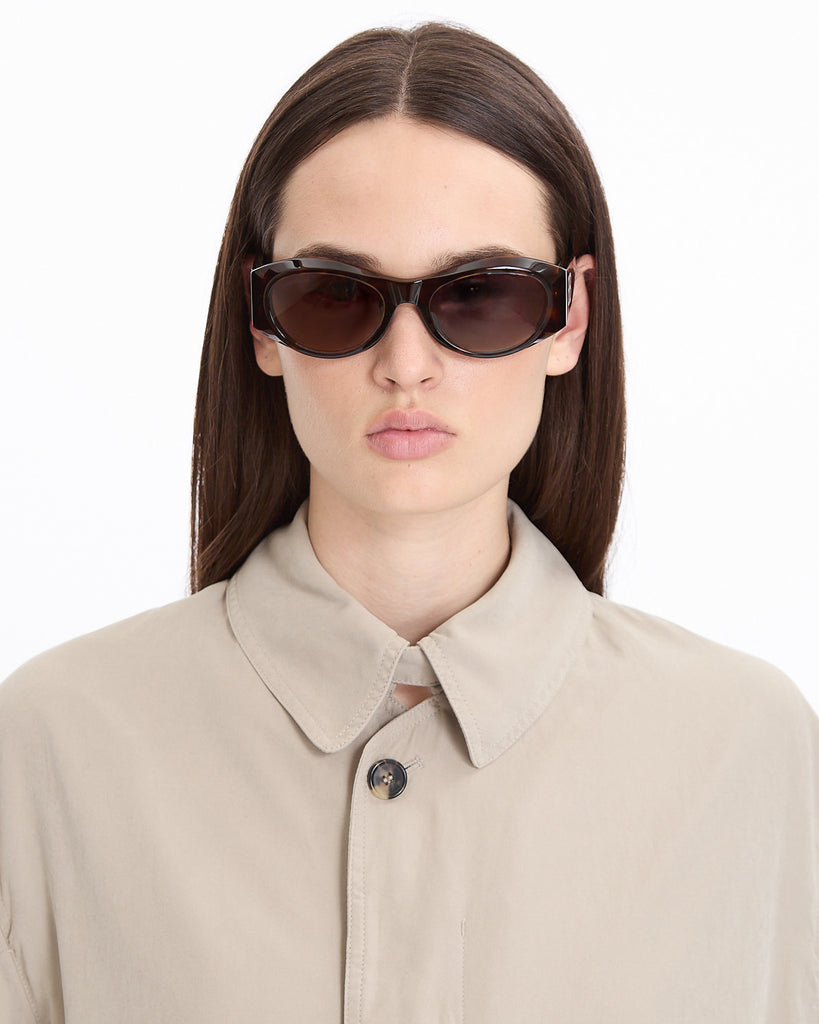 Balenciaga Signature Round Sunglasses
