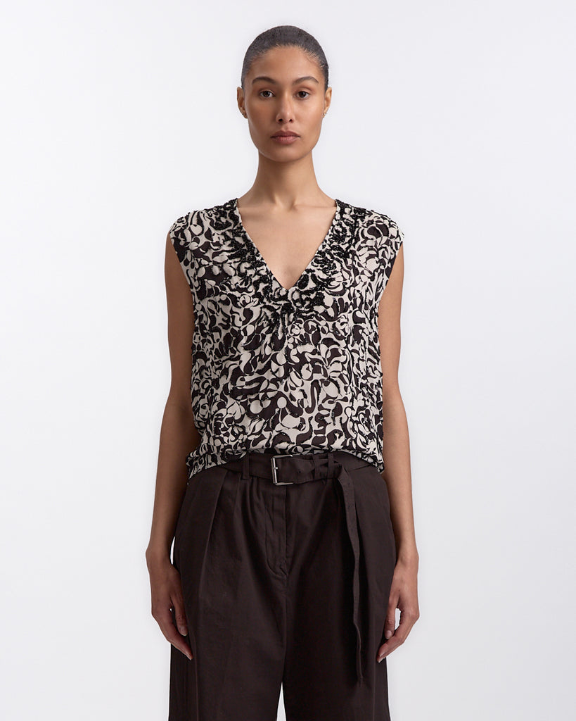 Dries Van Noten College Top