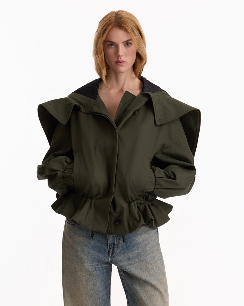 Dries Van Noten Villas Jacket in bottle