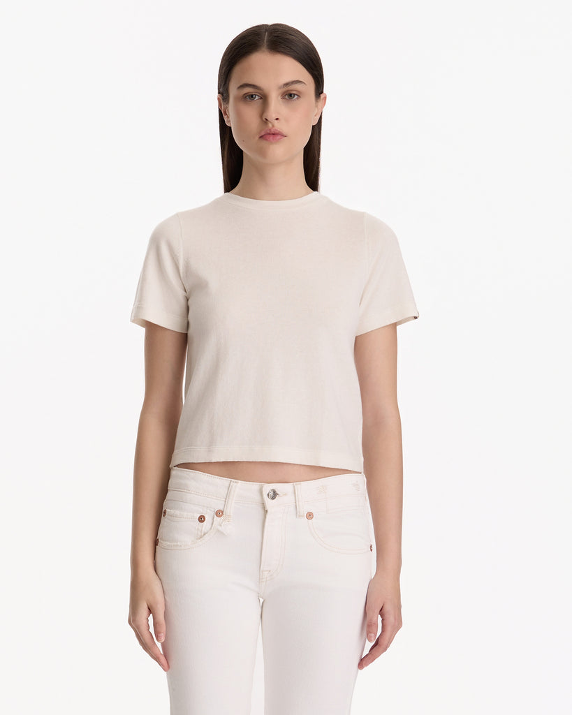 Extreme Cashmere N°267 Tina T-Shirt in snow