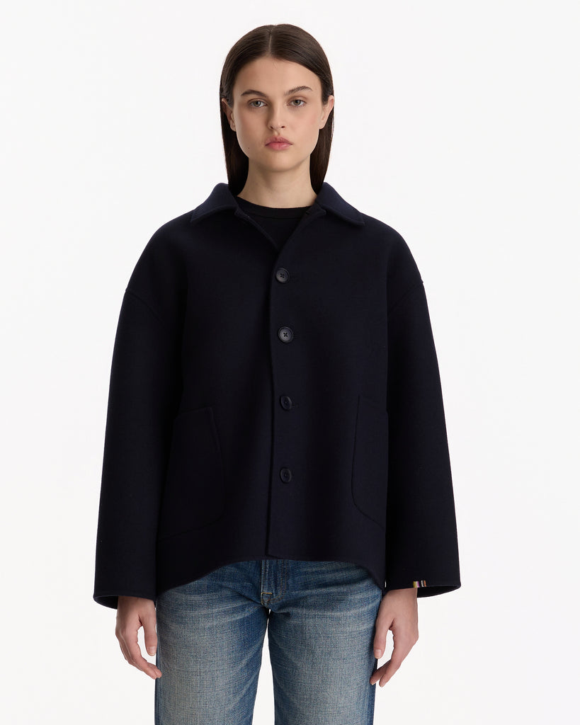 Extreme Cashmere N°427 Maker Jacket in navy