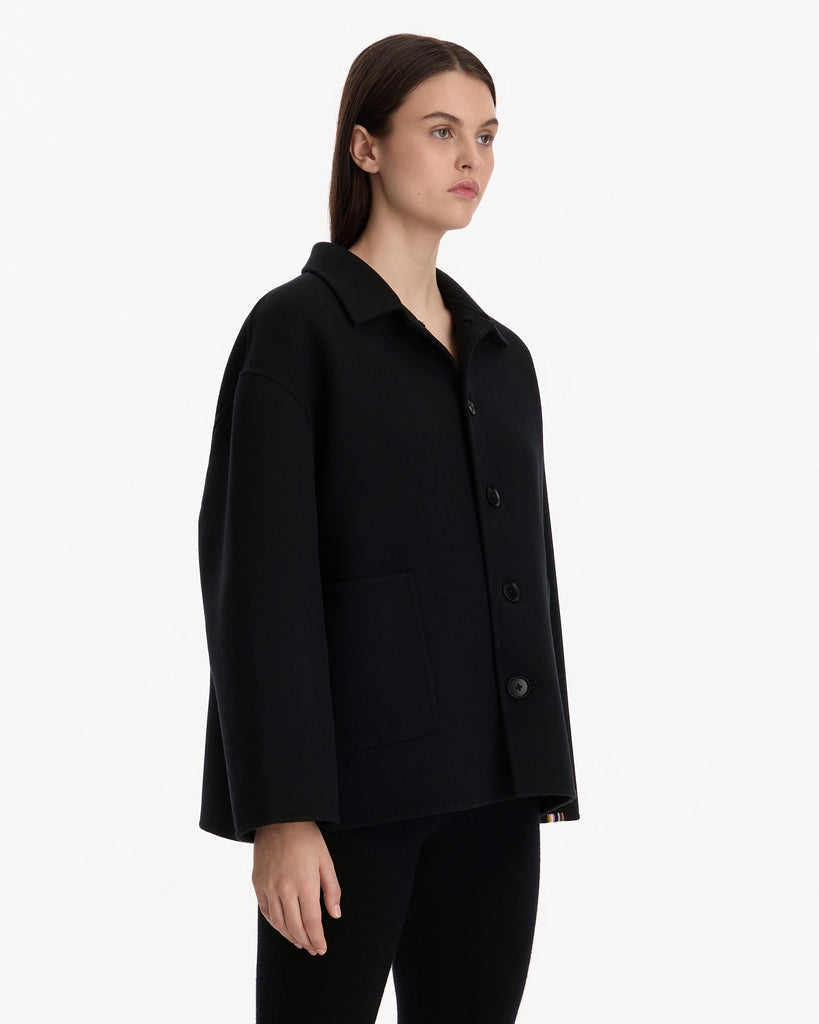 Extreme Cashmere N°427 Maker Jacket in raven