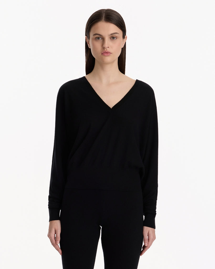 Extreme Cashmere N°467 Collin Sweater in raven