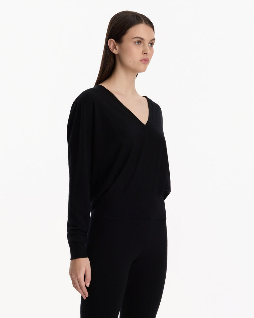 Extreme Cashmere N°467 Collin Sweater in raven