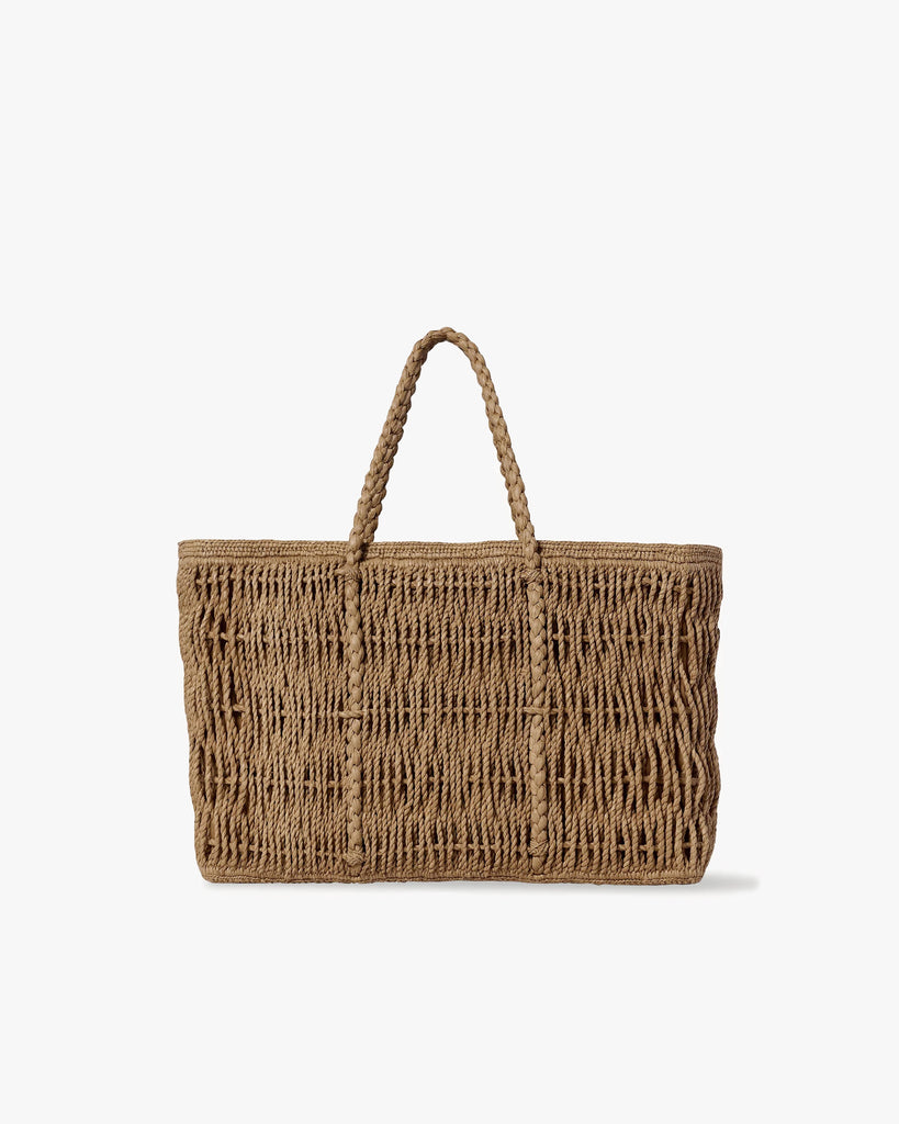 The Row Georgica Tote Bag in natural