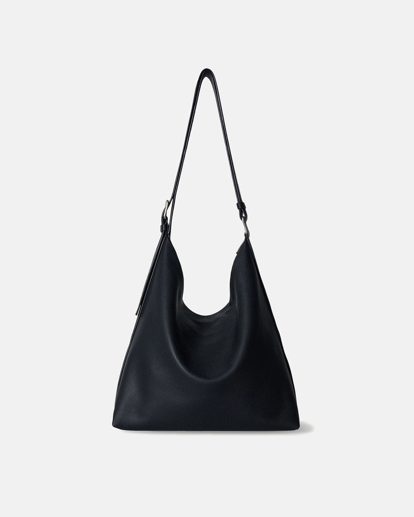 The Row Jean Shoulder Bag in black