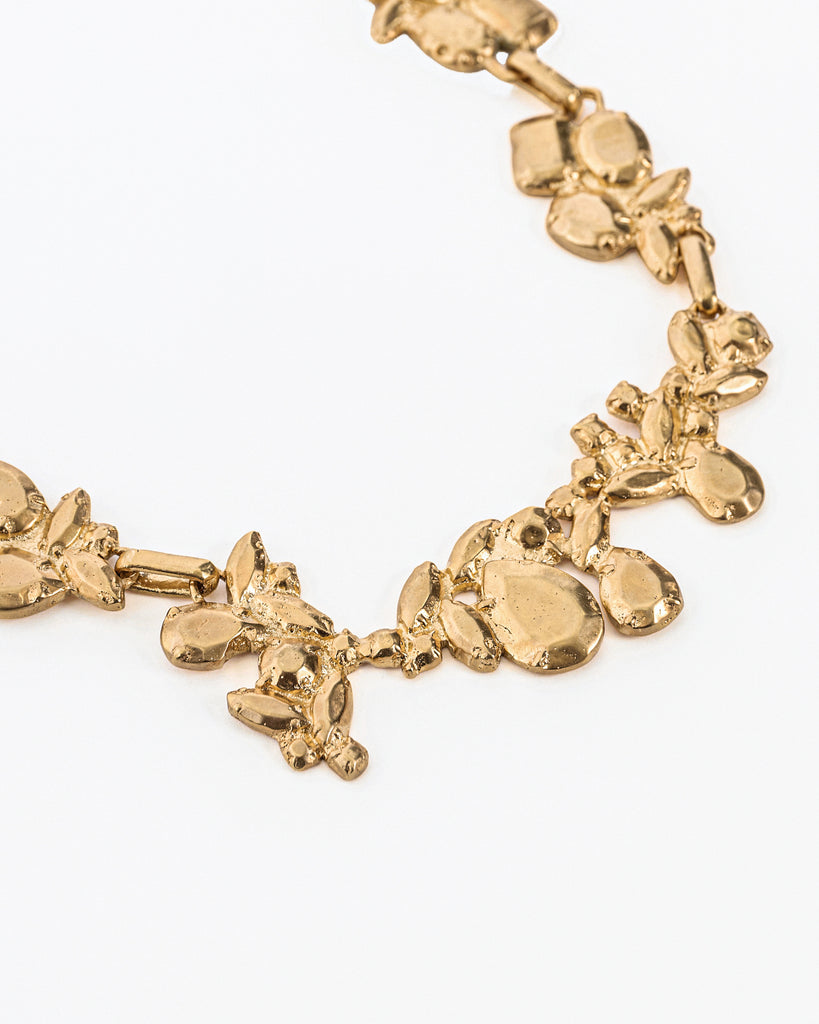 Gold Diamond Necklace Bianca Perisa