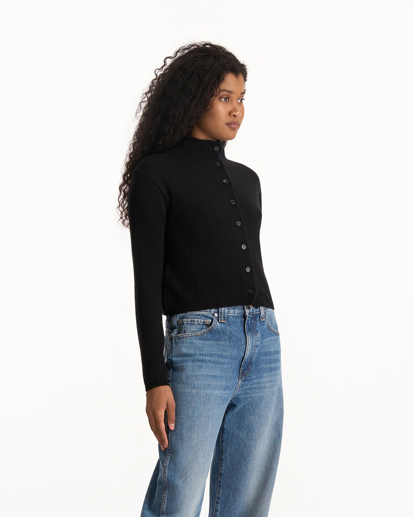 Khaite Annora Cardigan in black