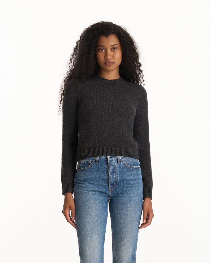 Khaite Leta Sweater in charcoal