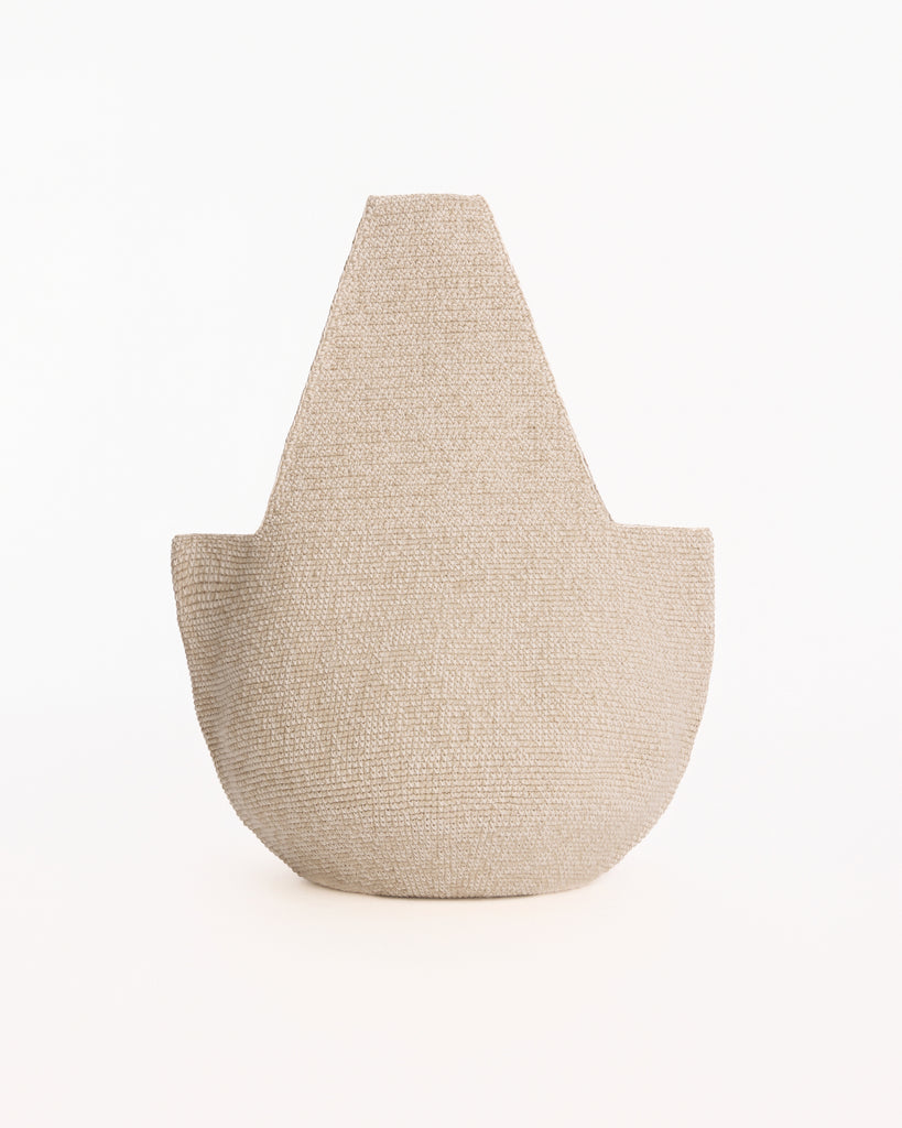 Lauren Manoogian Crochet Vessel Bag in bone marl