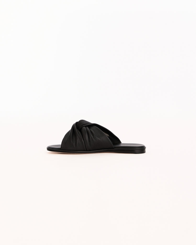 Lauren Manoogian Twist Slide in black