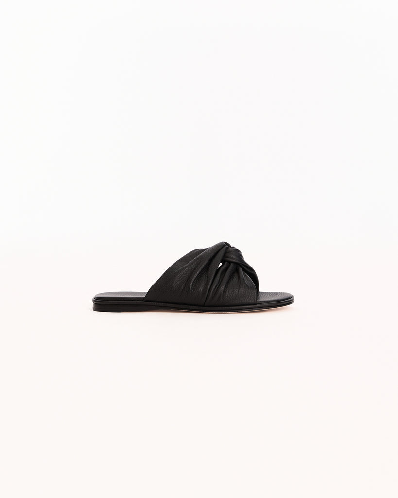 Lauren Manoogian Twist Slide in black