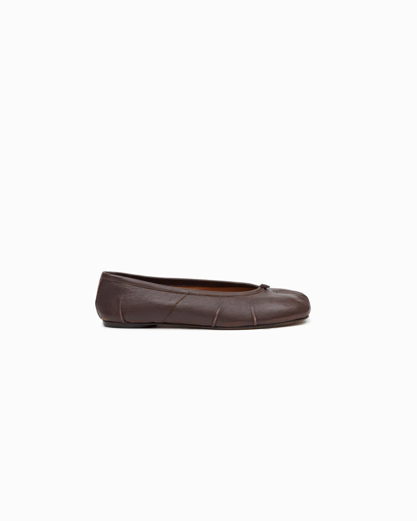 Maison Margiela Tabi New Ballerina in brown