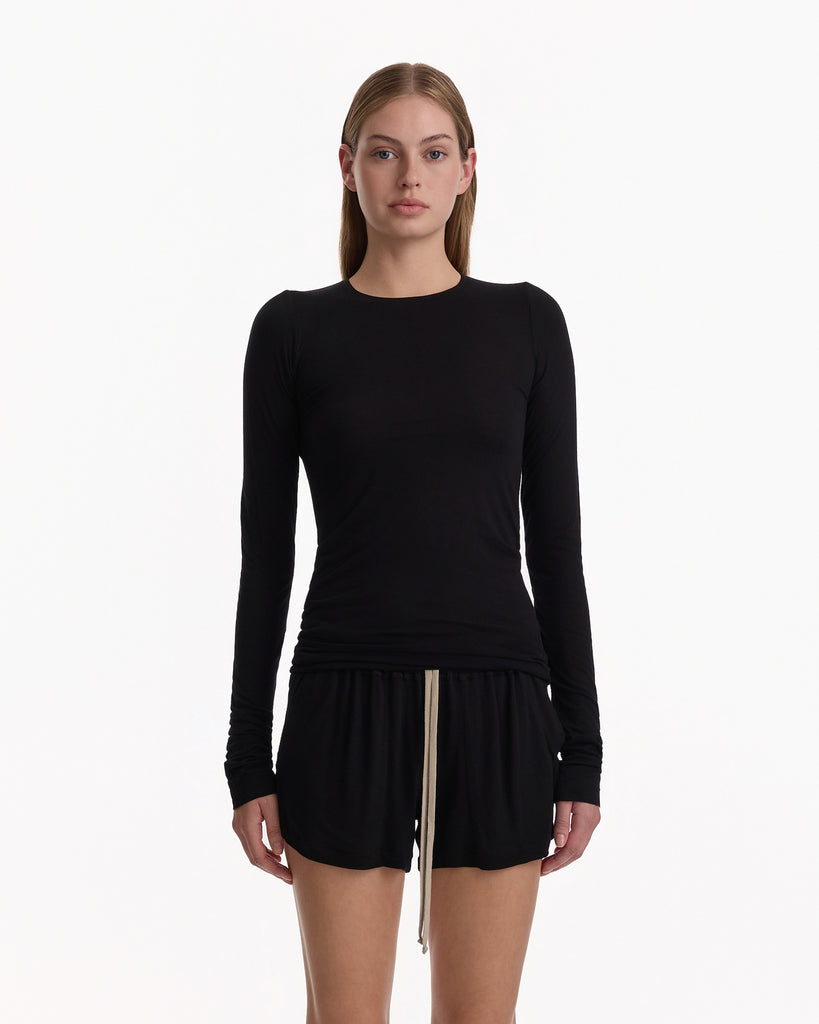 Rick Owens Lillies Basic LS T-Shirt in black