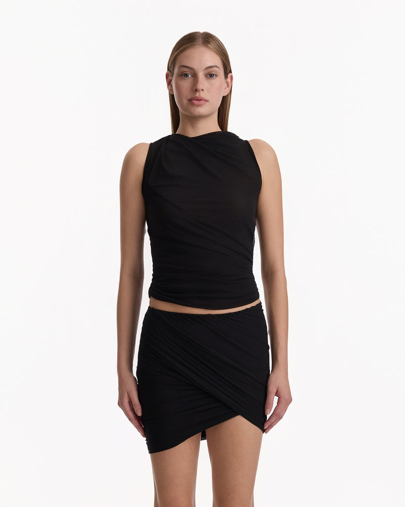 Rick Owens Lillies Luna Top in black
