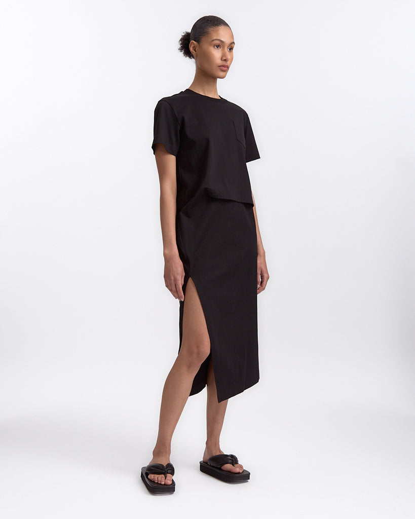 Sacai Cotton Jersey Dress
