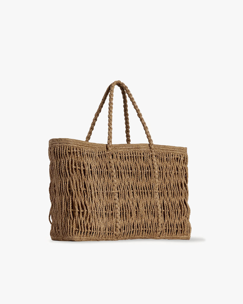 The Row Georgica Tote Bag in natural
