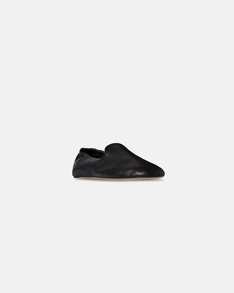 The Row Casa Slipper in black