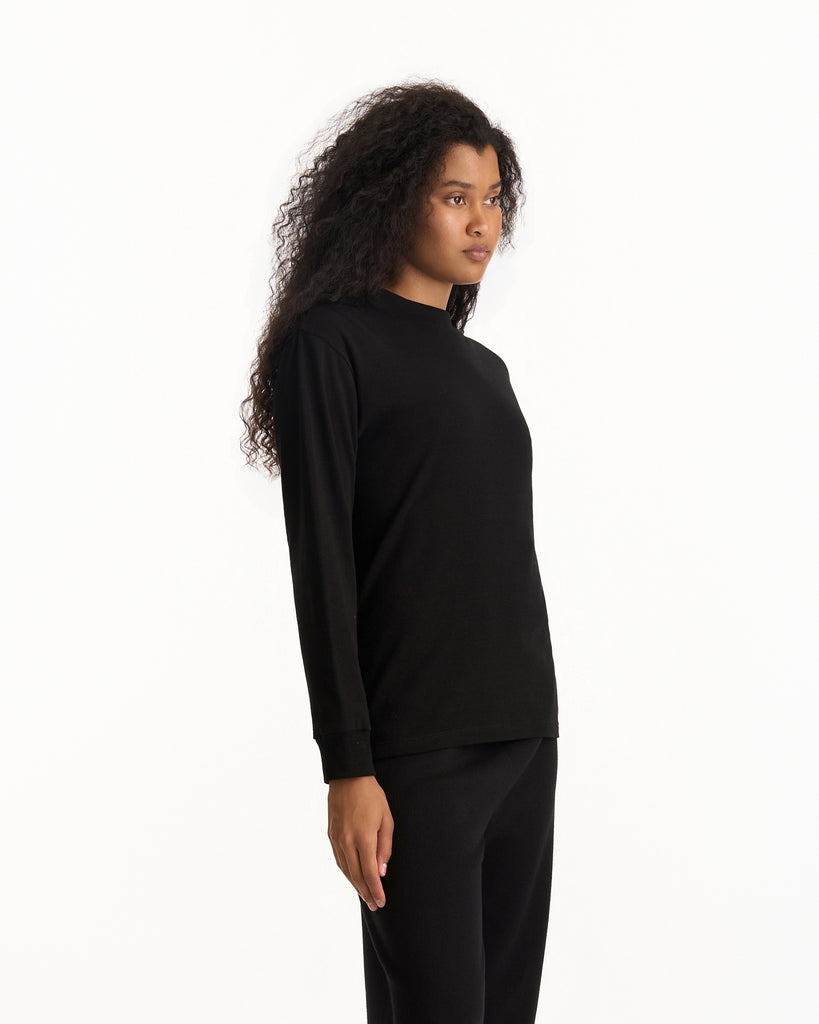 The Row Ciliane Top in black