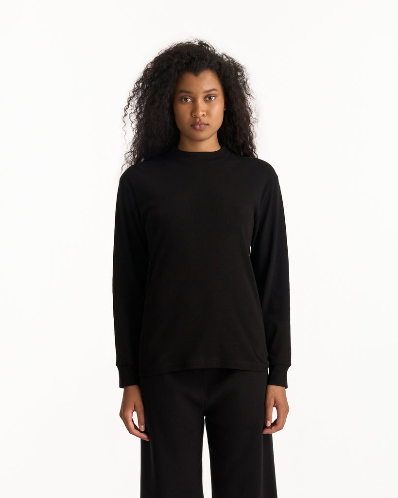 The Row Ciliane Top in black