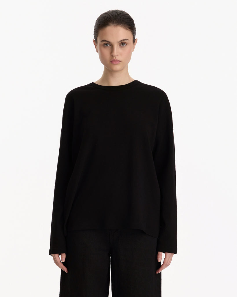 The Row Floris Top in black