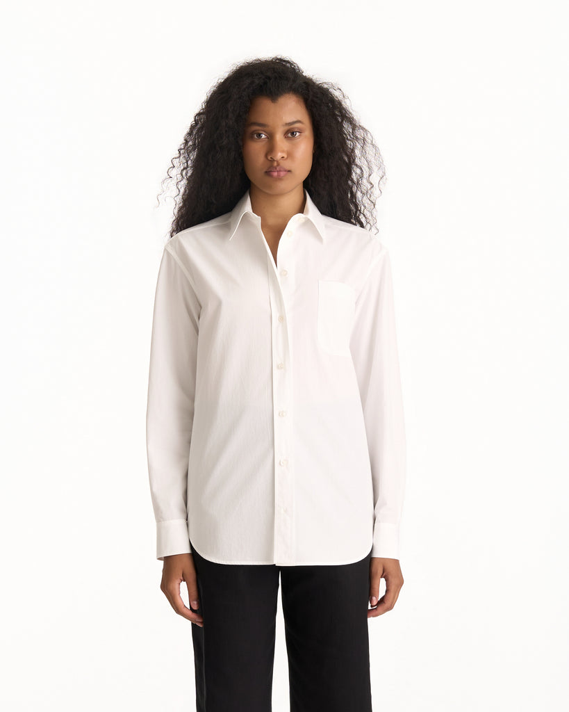 The Row Gavina Shirt in white