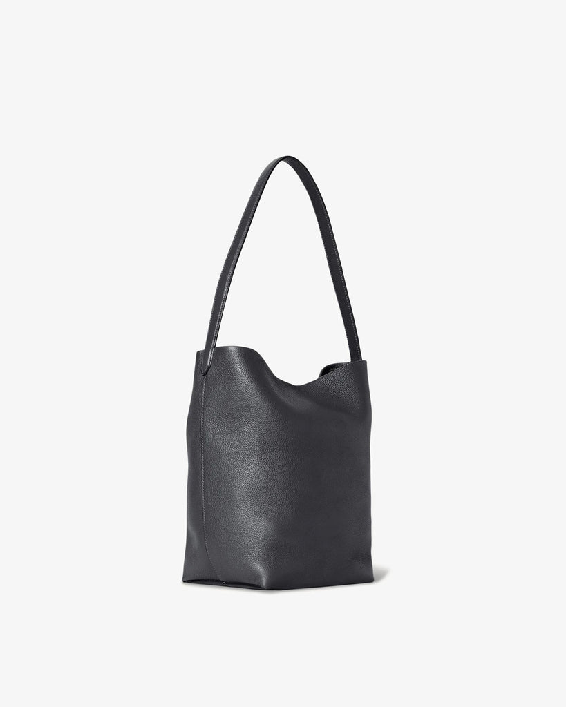 The Row Medium N/S Park Tote in black