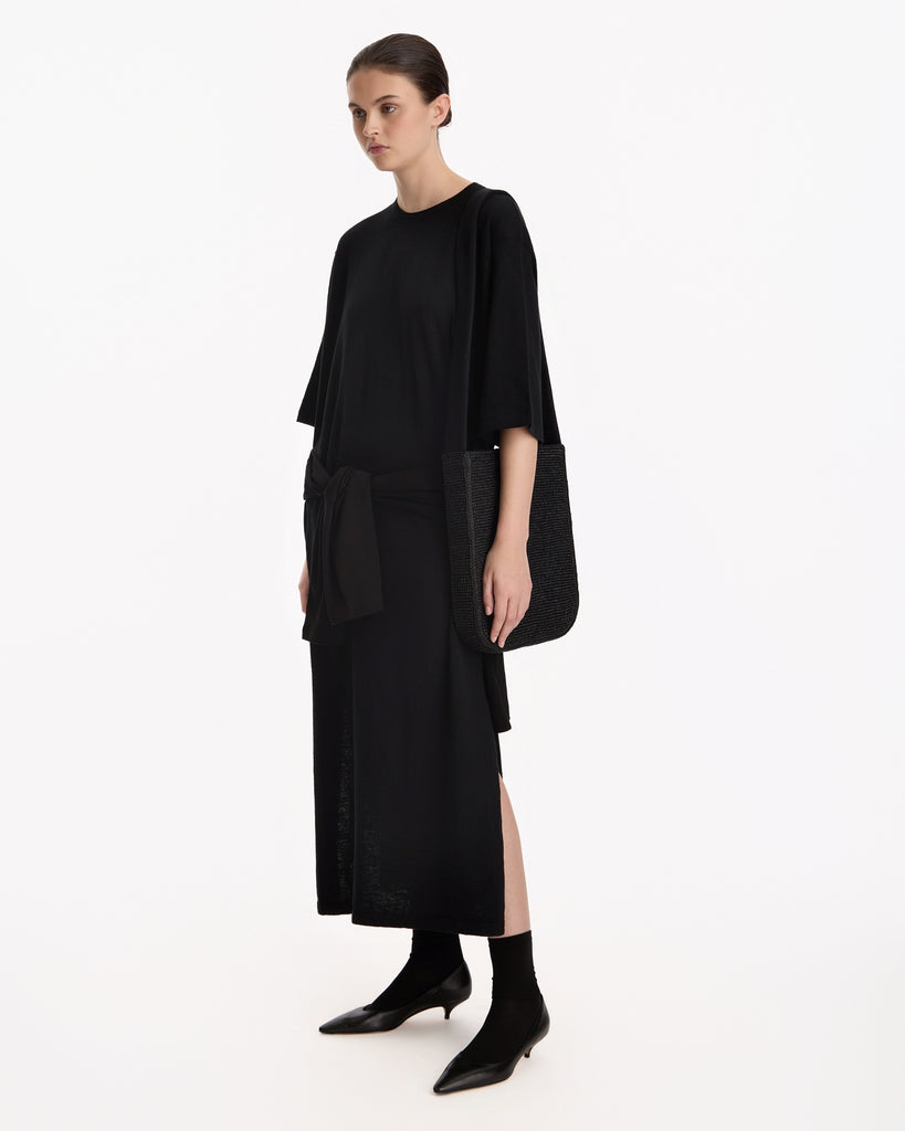 The Row Nolo Dress in black
