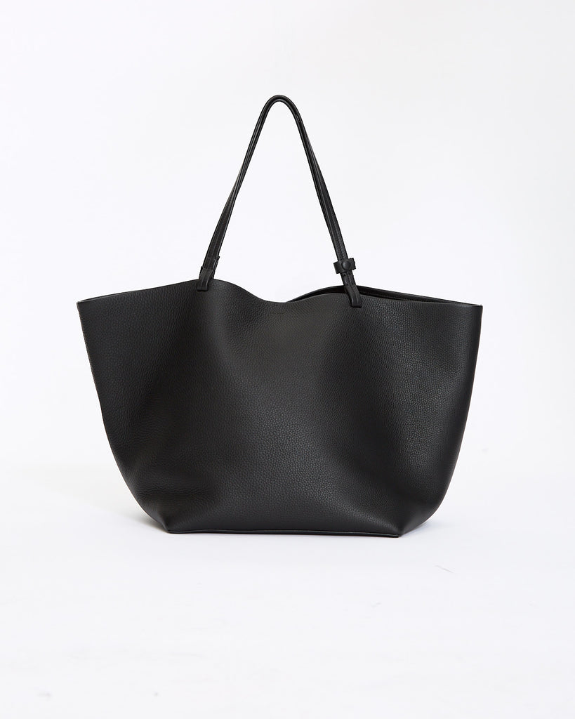 The Row XL Park Tote in black