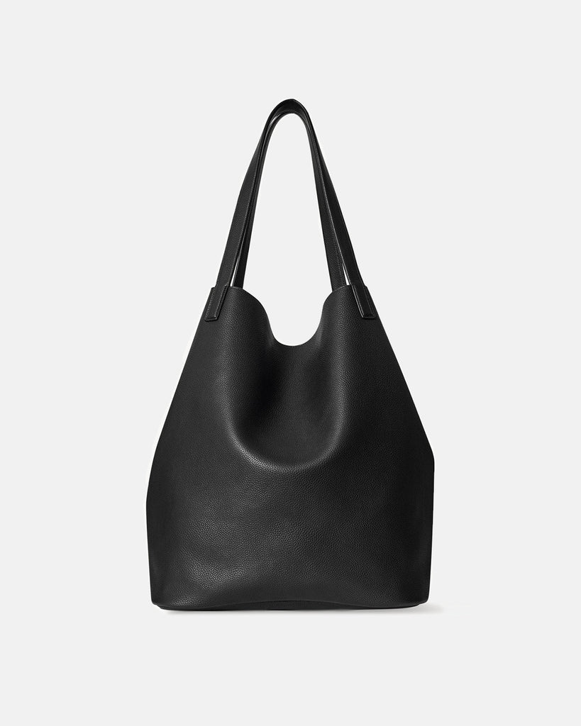 The Row Clement Tote in black 