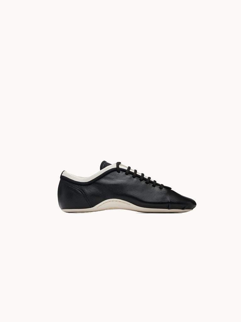 Leather Ballerina Sneaker