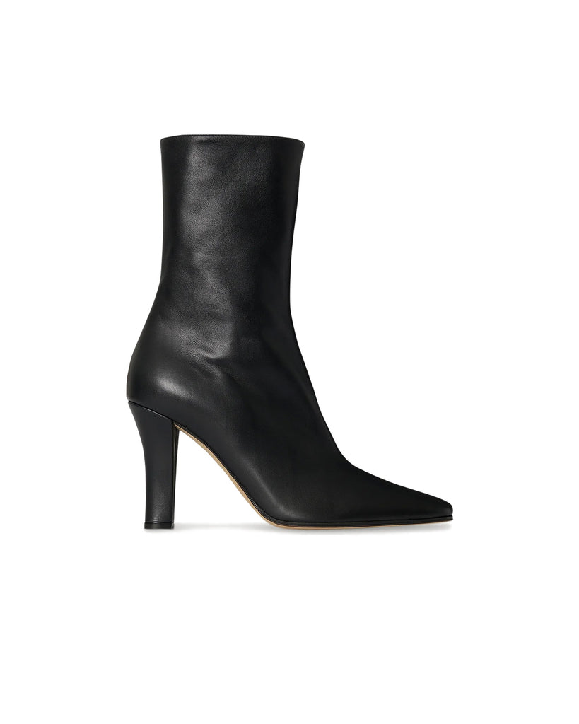 The Row’s heeled ankle boot